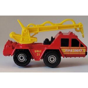 Hot Wheels  Fire Department Foam Truck Unit 31  1988